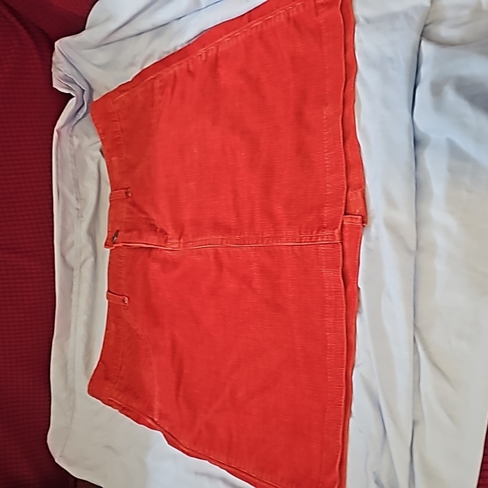 Athleta Corduroy Rust Mini Size 6